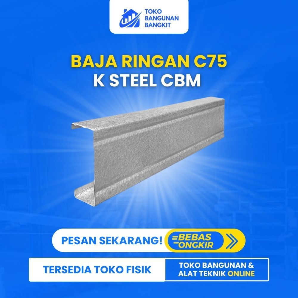 BAJA RINGAN KANAL C75.75 K STEEL CBM