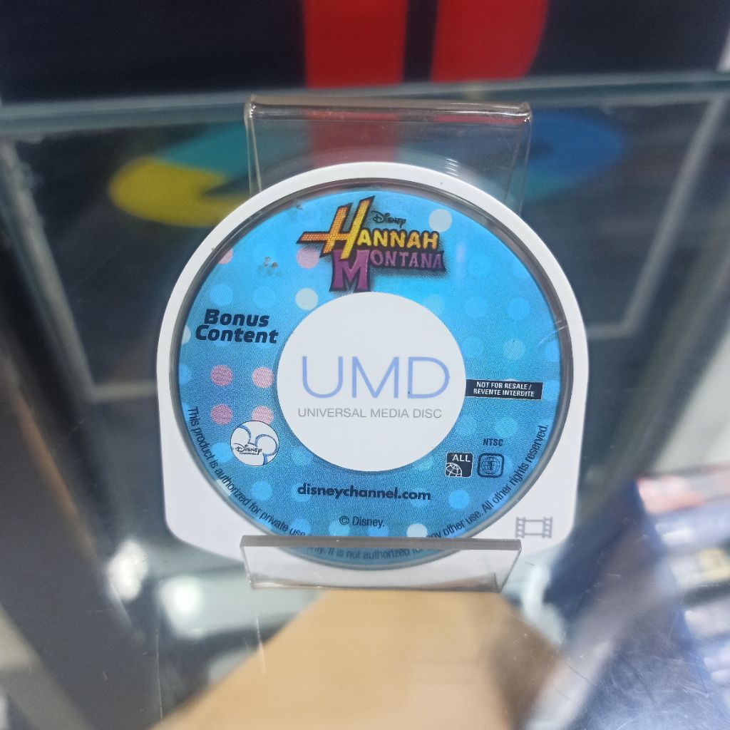 KASET PSP ORIGINAL MUD PSP ORIGINAL DISNEY HANNAH MONTANA