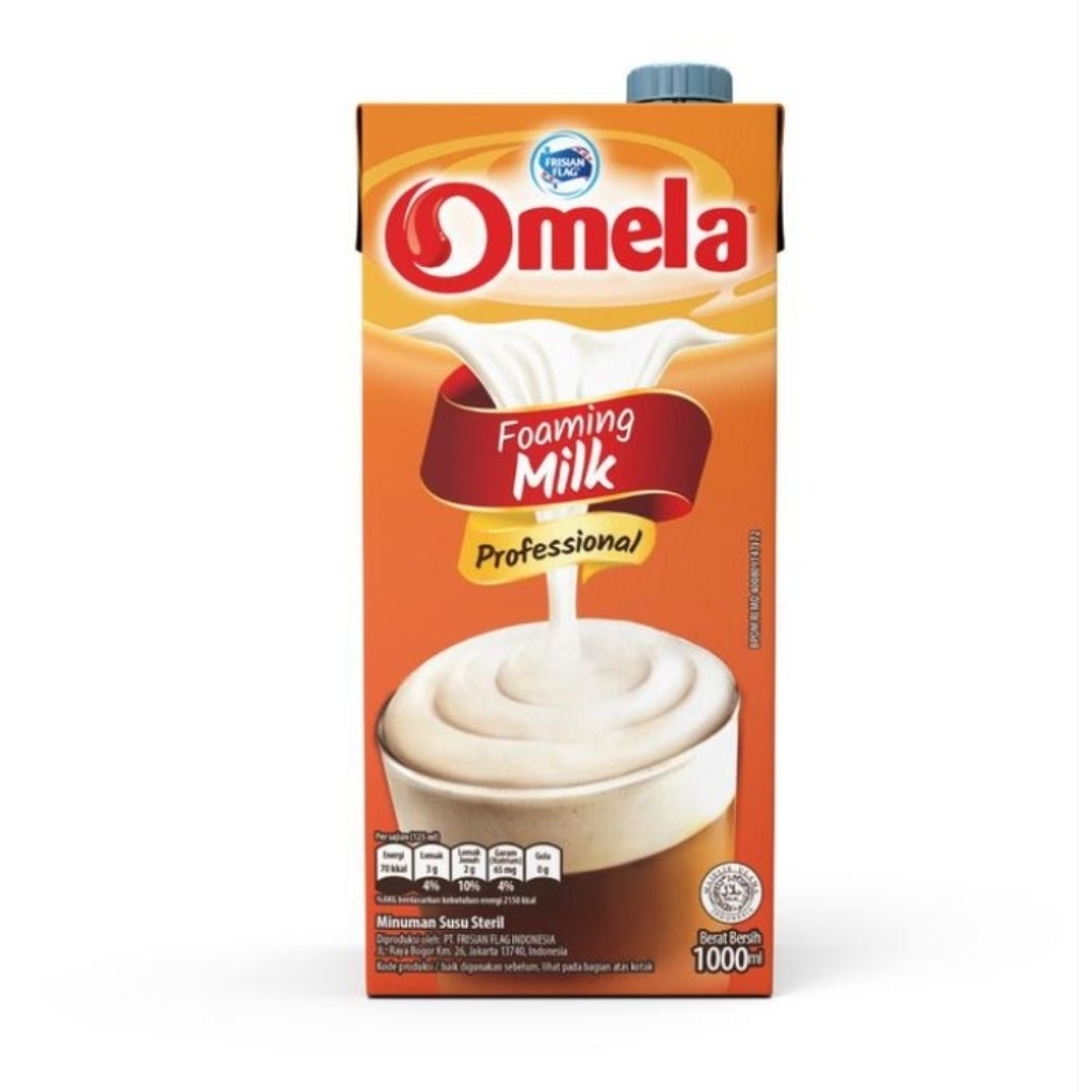 

Omela Foaming Milk 1 Liter - Frisian Flag