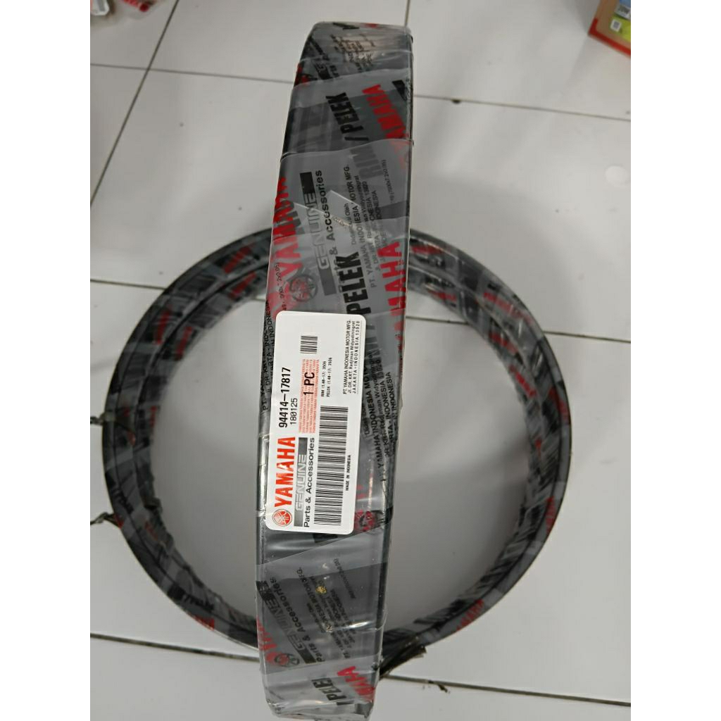 Velk DID Black (hitam) Yamaha original Geniune part ukuran 140-17