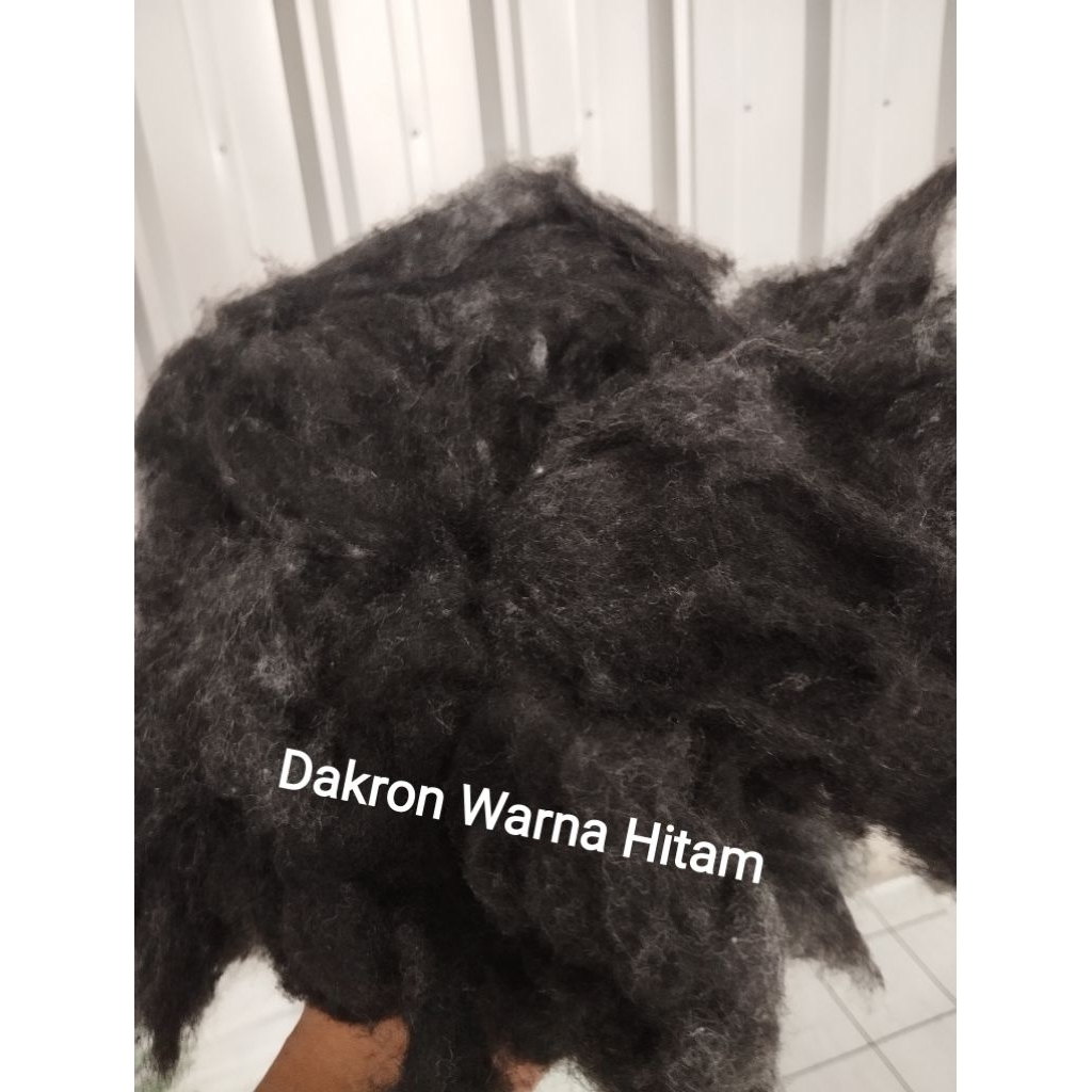 Dakron Hitam Kiloan Murah Untuk Bantal & Boneka harga 1kg