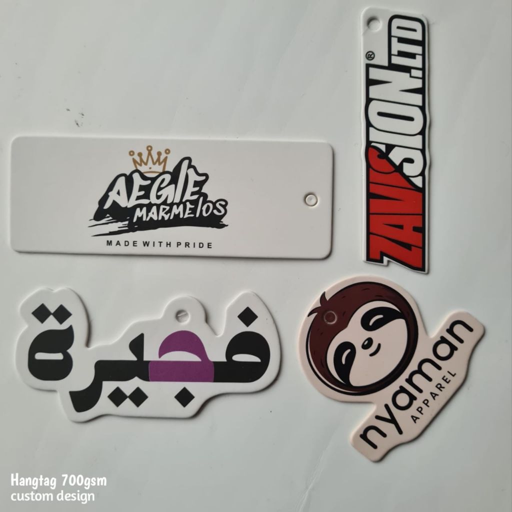 

Hangtag Kustom Hangtag 700gsm Label Produk Label Kain Custom Desain Hangtag Unik Hangtag Fashion Label Branding Aksesori Pakaian Custom Tags Indonesia Tag Nama Kustom