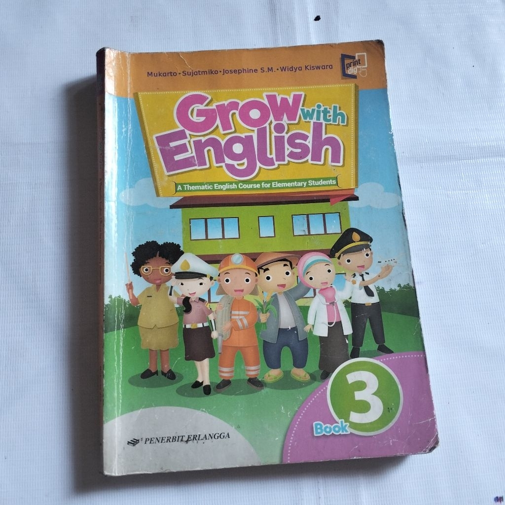 Buku Grow With English SD Kelas 3