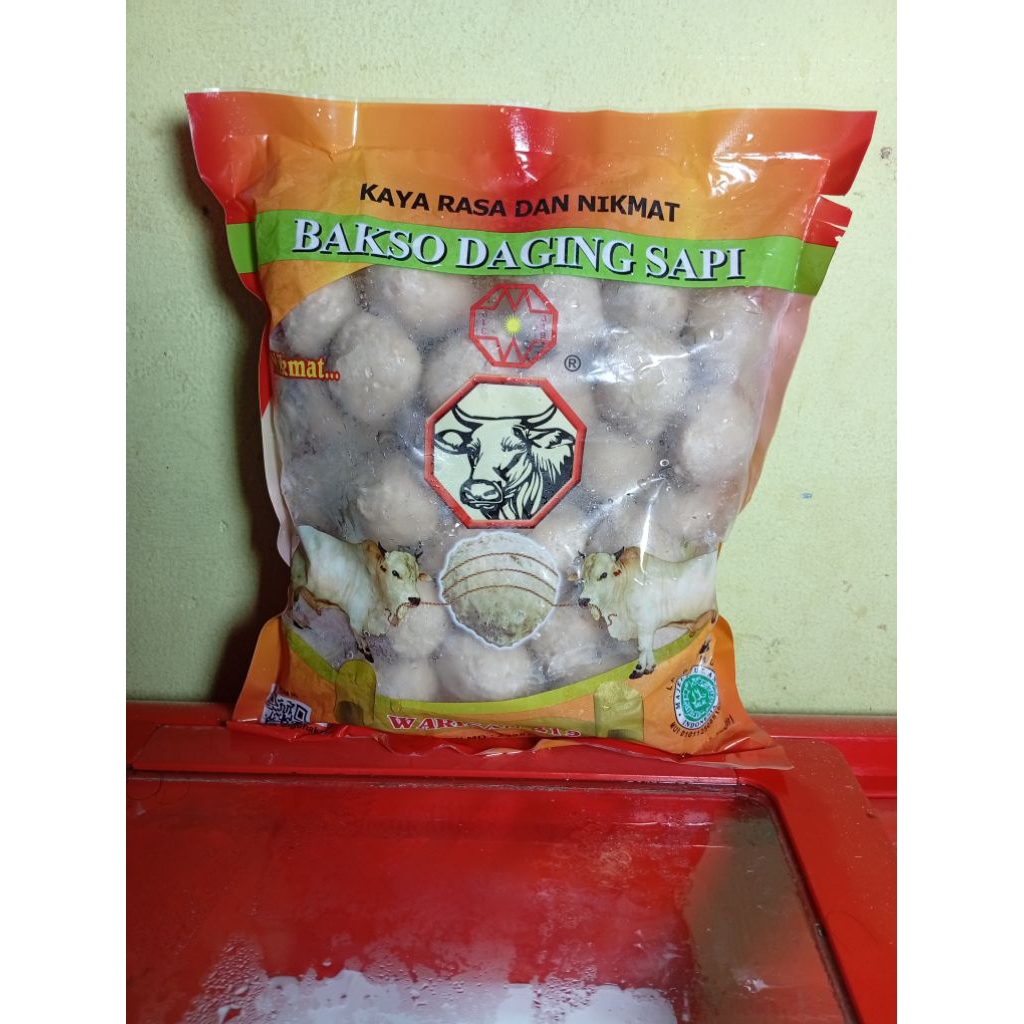 

Bakso warisan 319 isi 50 butir kemasan 600 gram