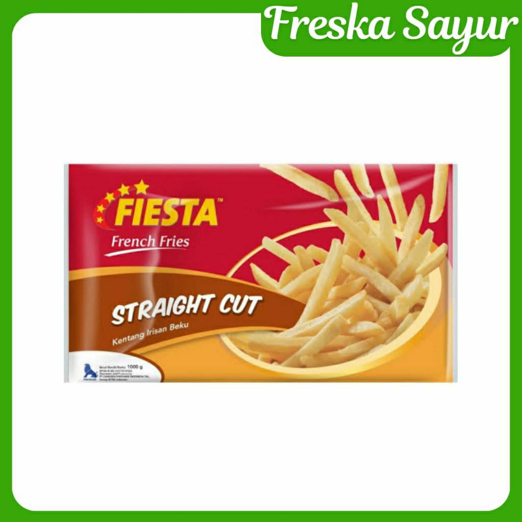 

Fiesta French Fries Straight Cut 1 Kg | Kentang Goreng Frozen