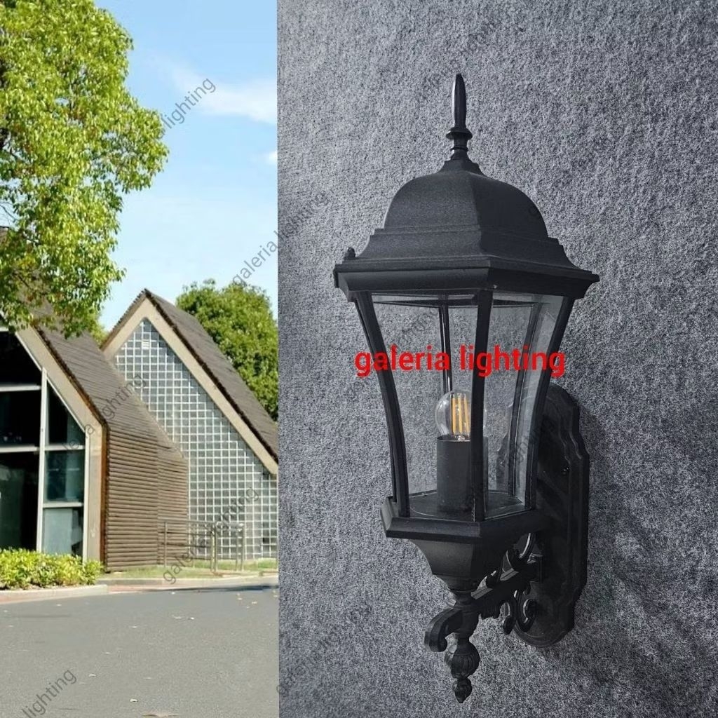 Lampu dinding eropa klasik modern teras/cafe/villa tipe 81034 D/M