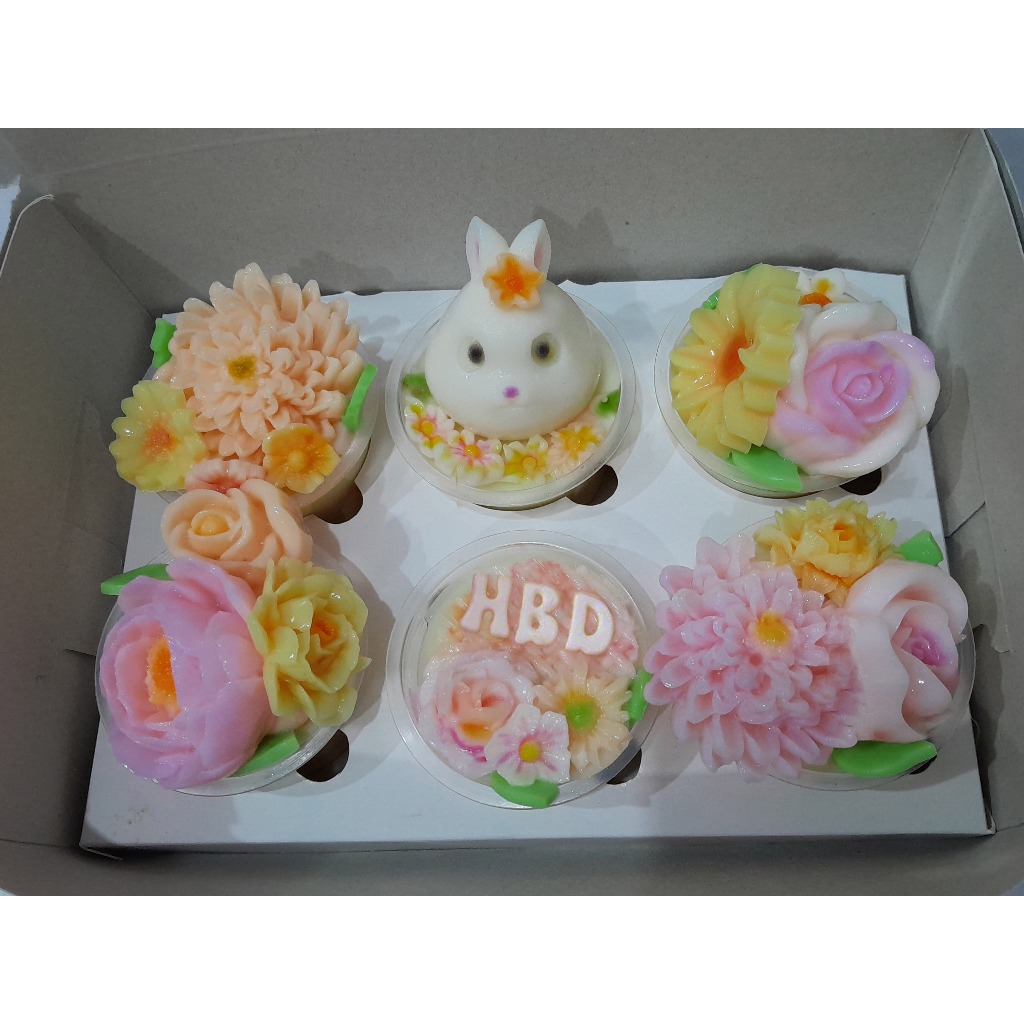 

Hampers Puding Ulang Tahun Puding Mini puding Bunga Hias