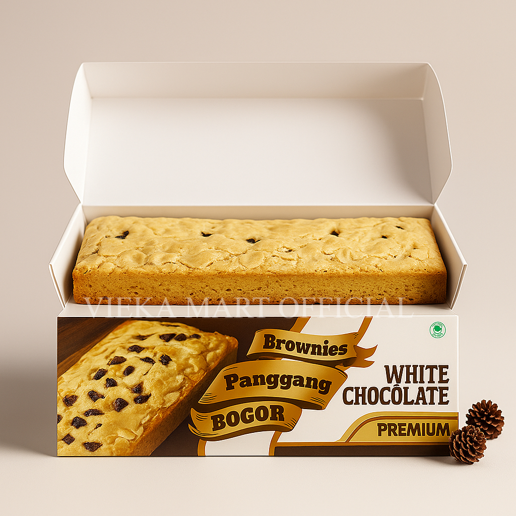 

Brownies Panggang White Coklat