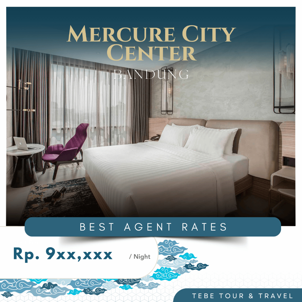 Voucher Hotel Mercure City Center Bandung 4*