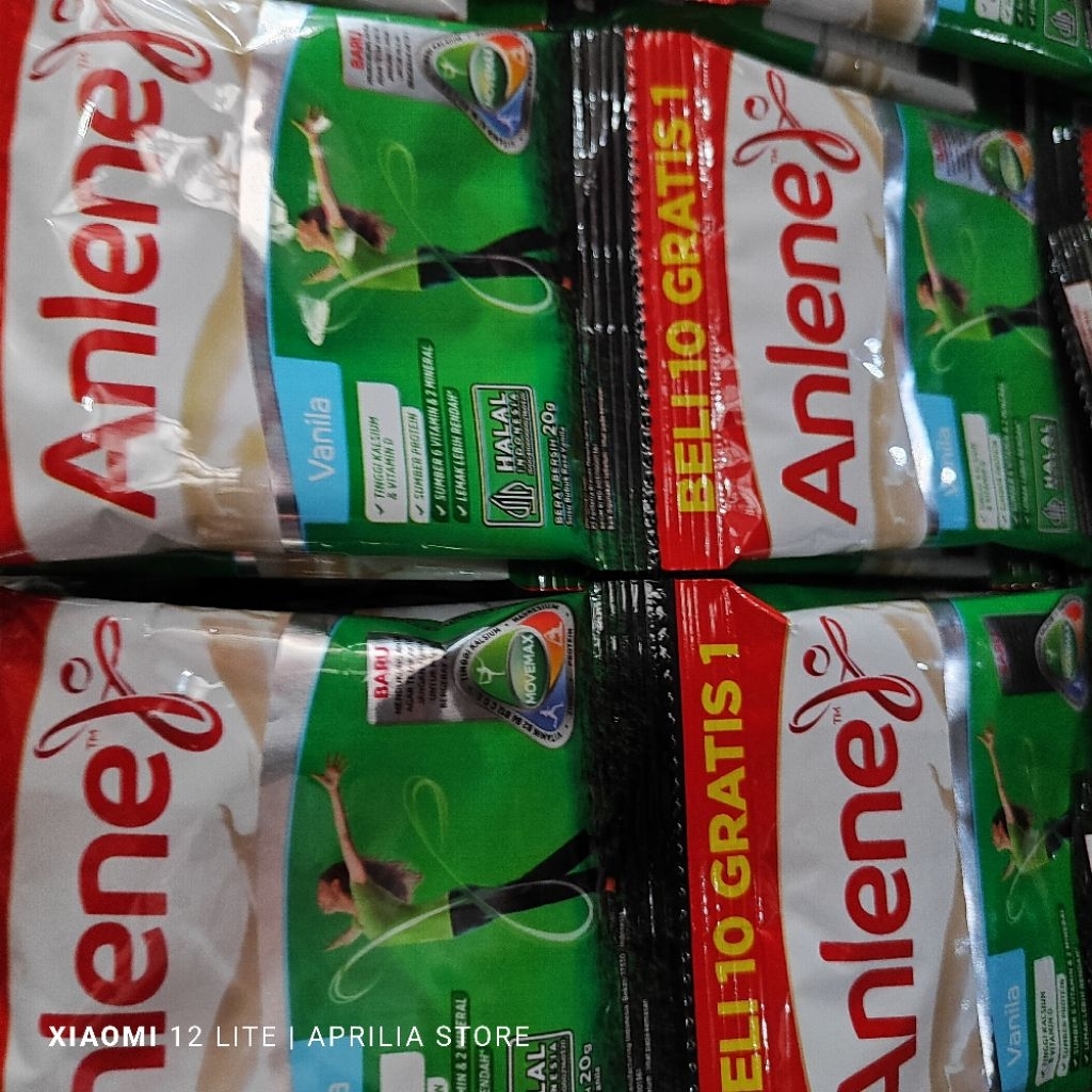 

11 Sachet Anlene Actifit Renceng 10 sachet + 1