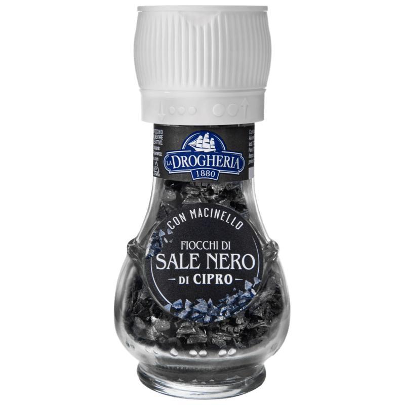 

Droghreia Cypruss Black Salt with Grinder 50gr Garam Hitam Gilingan