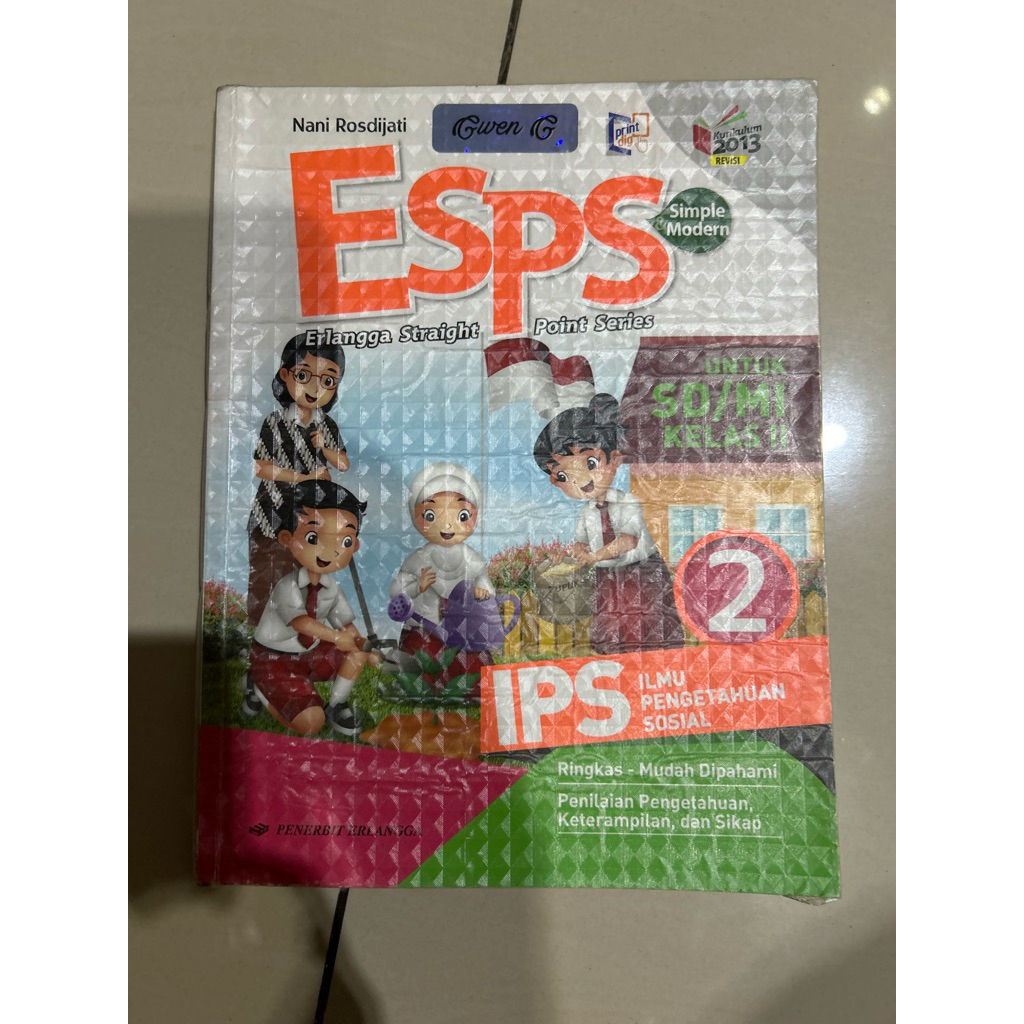 Esps buku IPS kelas 2 SD