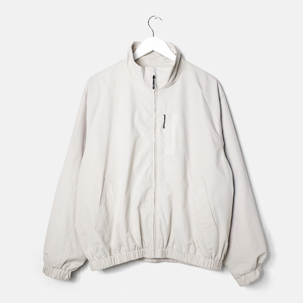 Code Graphy Utility Jacket Beige