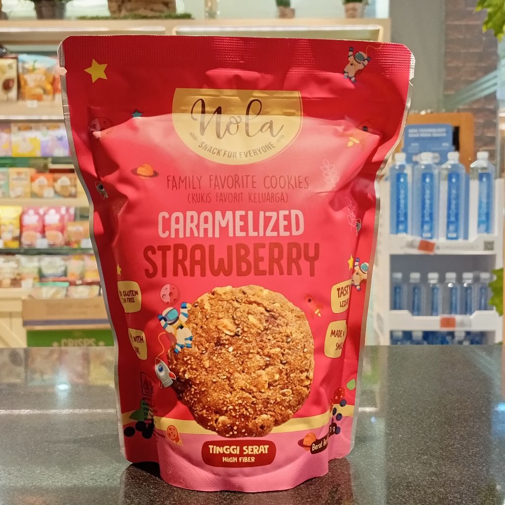 

Strawberry GF by Nola Cookies 75g