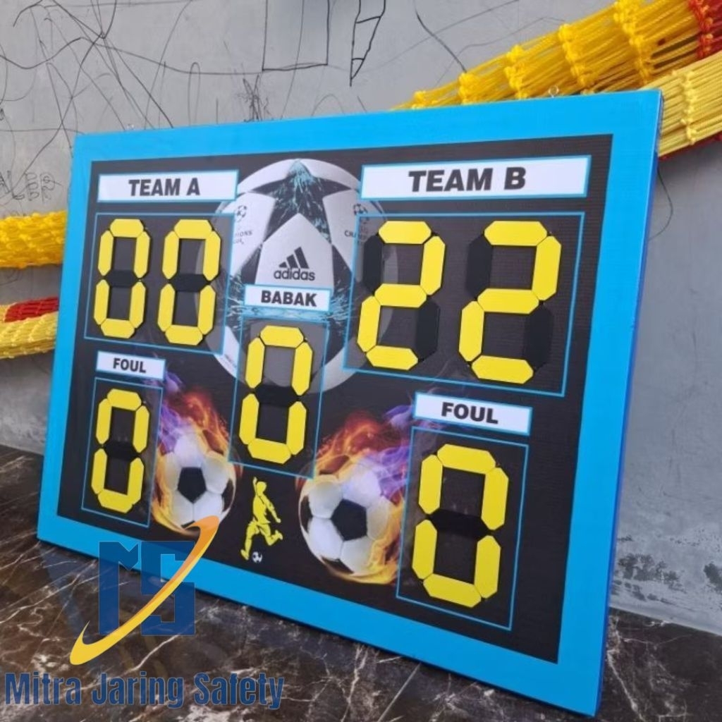papan skor poin futsal