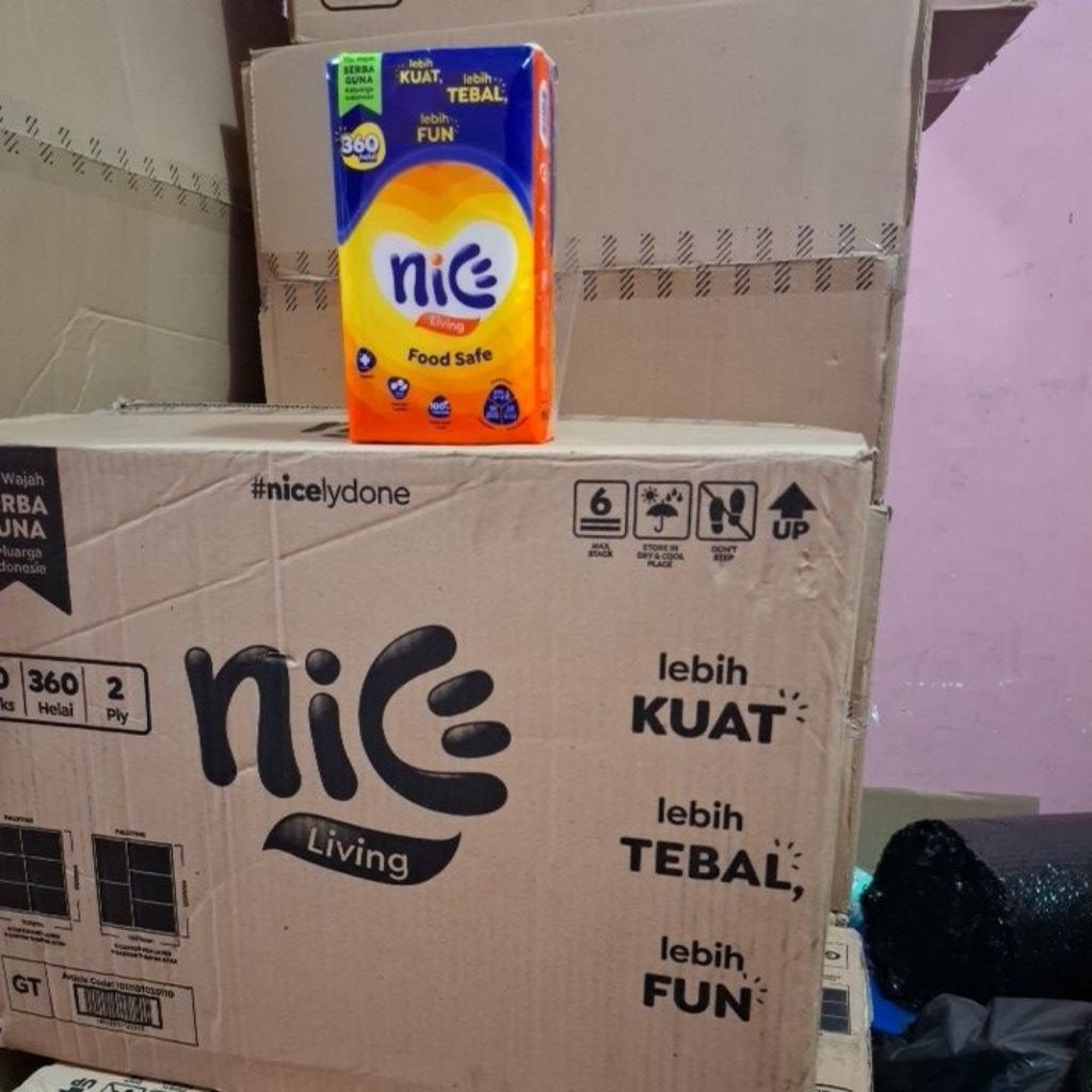 tisu nice 360 helai isi 1 dus