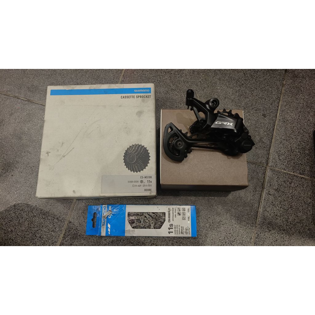 RD GRX-822 SGS Sprocket Deore 11-51 11s Rantai 11s