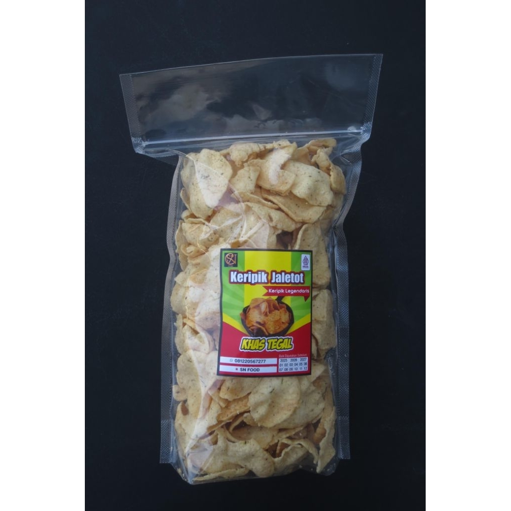 

KERIPIK JALETOT,Keripik LEGENDARIS AUTENTIK KHAS TEGAL