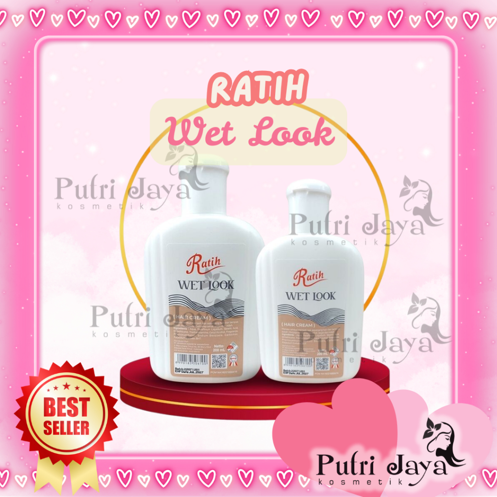 RATIH WET LOOK HAIR CREAM (Pengganti HOLLY WET LOOK HAIR CREAM)