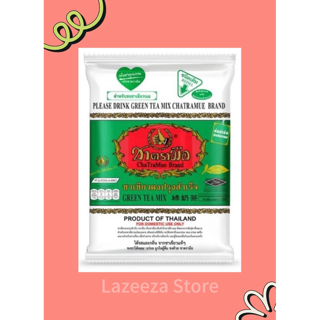 

CHATRAMUE THAI GREEN TEA 200 gr HALAL & BPOM