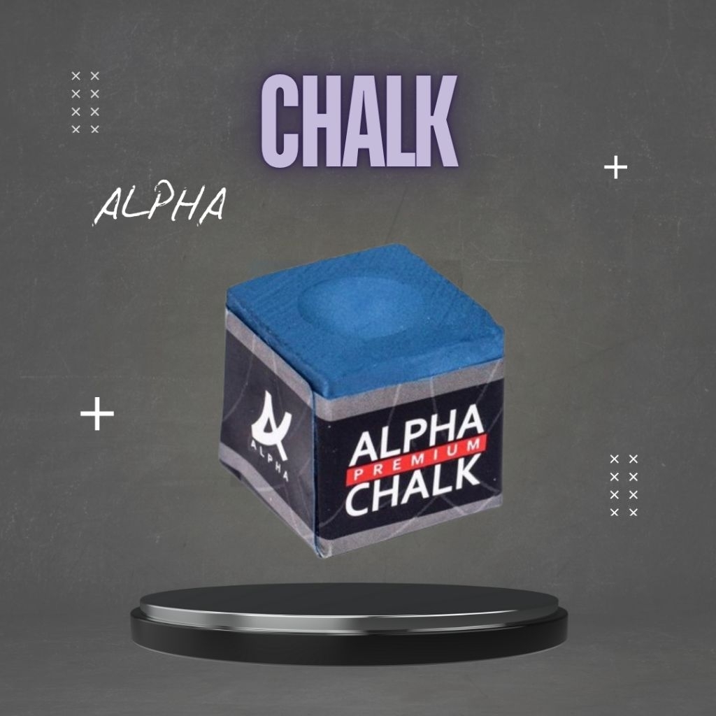 ALPHA PREMIUM CHALK 1 PC | Kapur Billiard