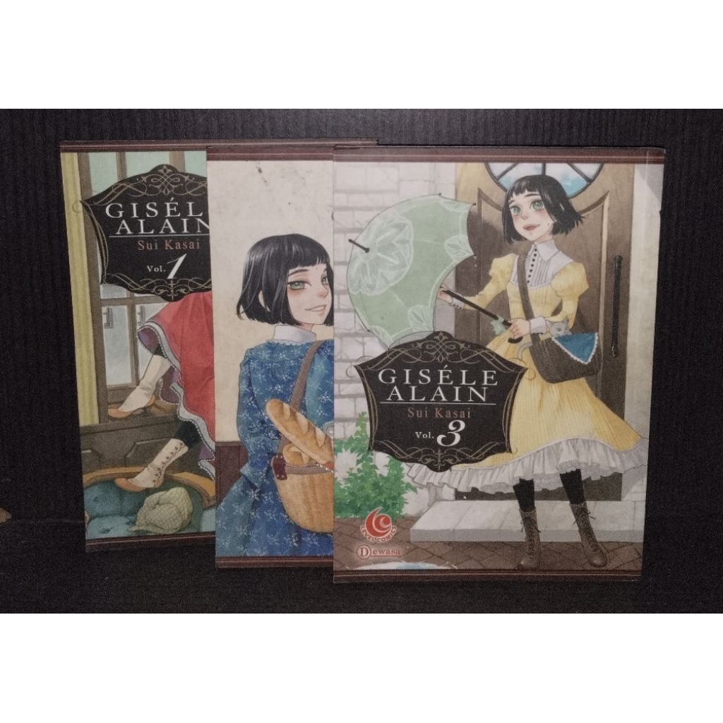 Komik Gisele Alain Set 1-3