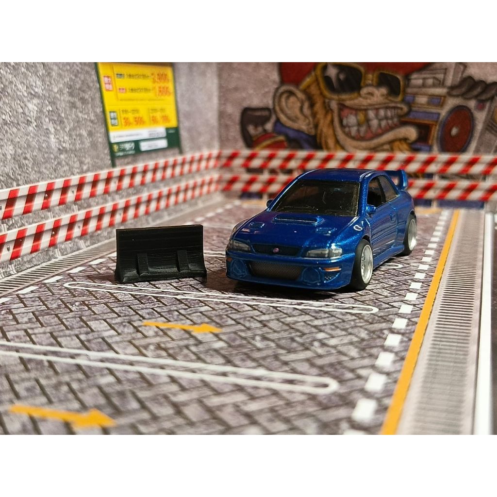 Barikade Jalan Cocok Untuk Diorama Parkiran Hotwheels Barikade Jalan Road Barrier Skala 64