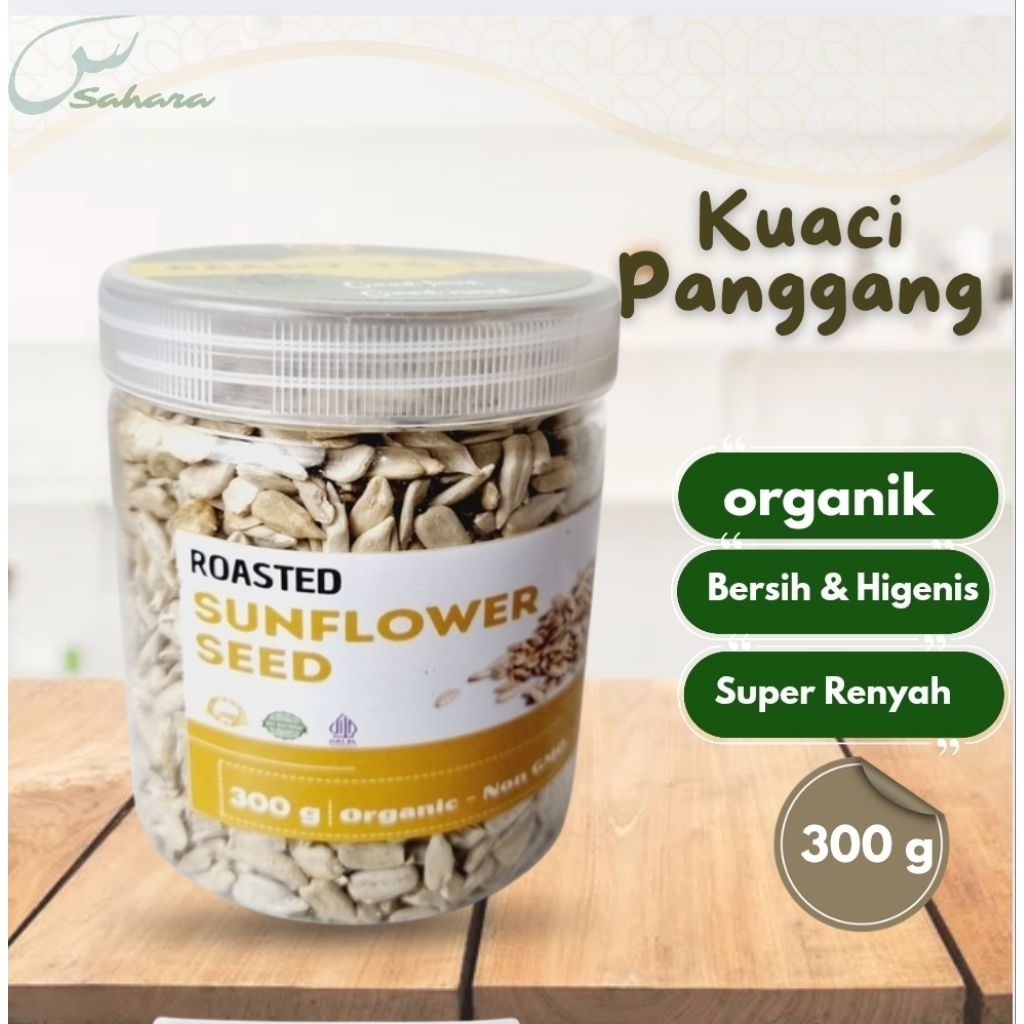 

Kuaci Kupas Panggang 300 gram / Roasted Sunflower Seeds