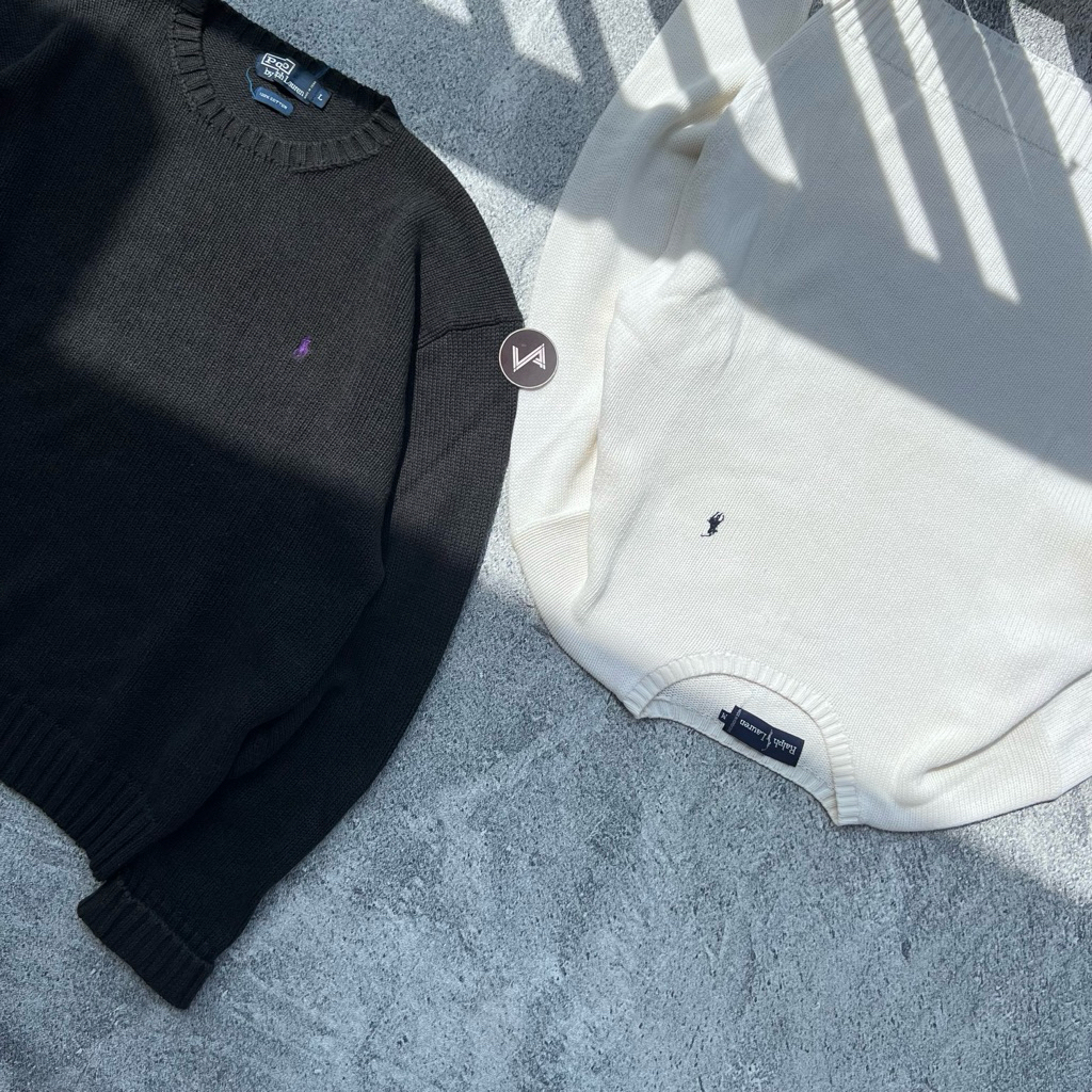 Sweater Polo Ralph Lauren Rajut Super Tebal Unisex