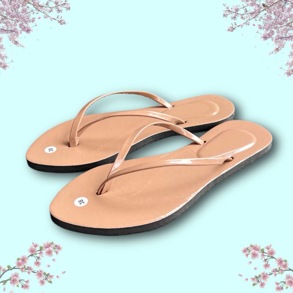 sandal jepit teplek wanita - sandal teplek wanita kekinian model JEPIT SILANG