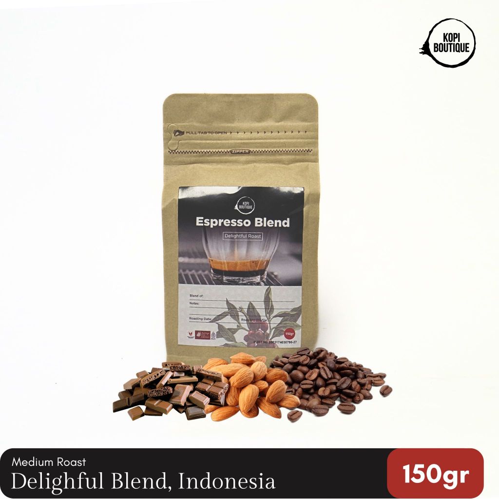 

Kopi Espresso Delightful Blend 150gr