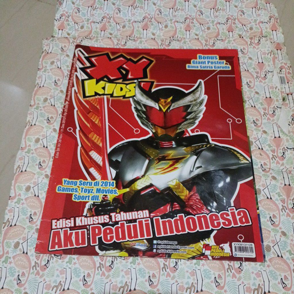 Majalah Xy Kids - Edisi khusus Tahunan Aku peduli Indonesia