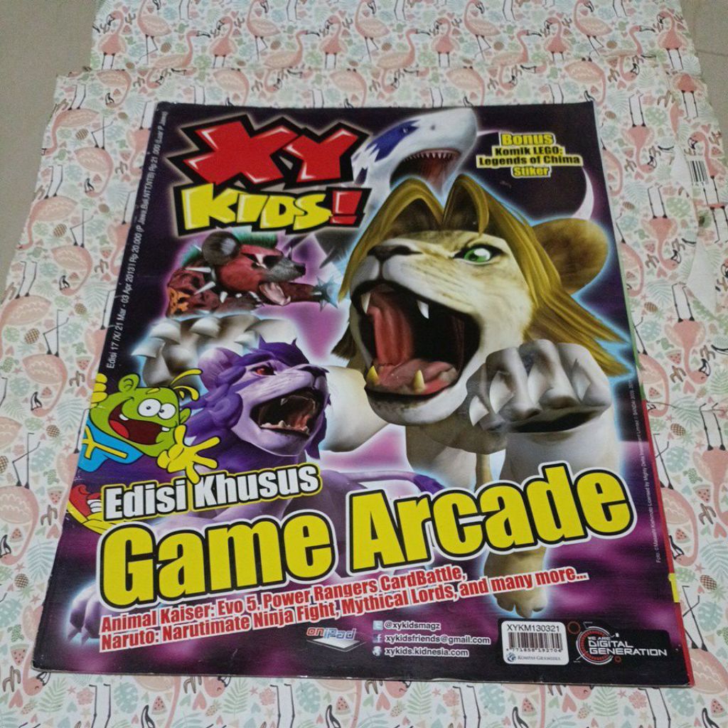 Majalah Xy Kids - Edisi khusus Game Arcade