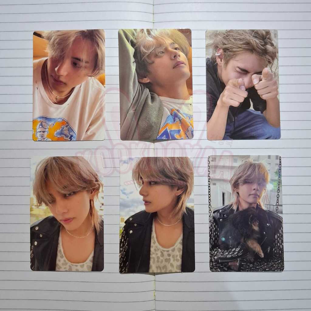 (READY) OFFICIAL PHOTOCARD LAYOVER V BTS / PHOTOCARD TAEHYUNG BTS / PC LAYOVER