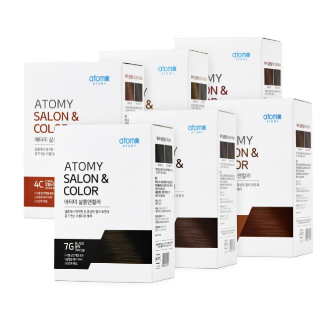 

Atomy Salon & Color 6G, 5G, 4C, 3C Cat rambut asli dr Korea