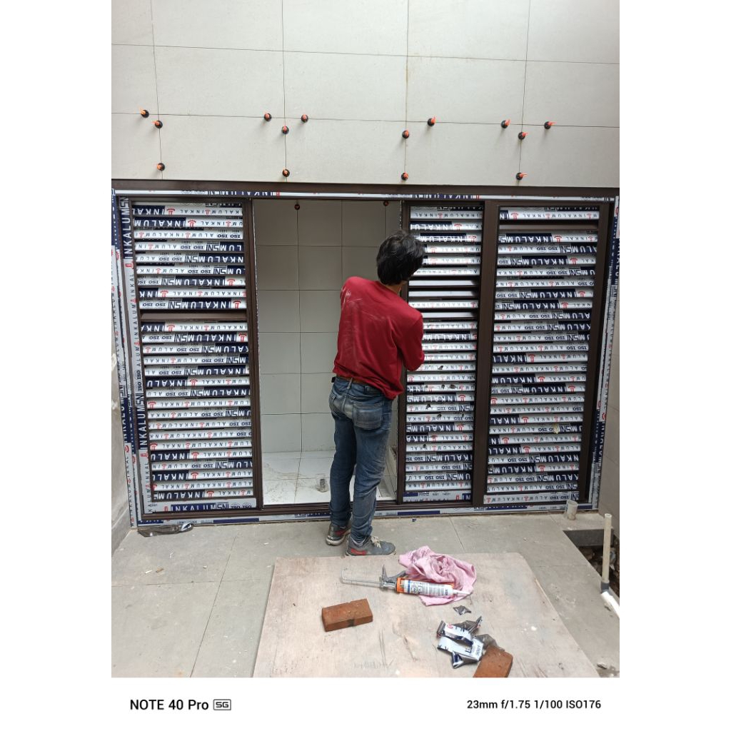 JENDELA SLIDING JALUSI ALUMINIUM