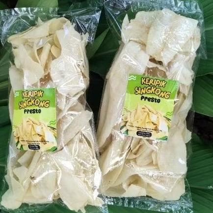 

keripik ketela presto renyah dan gurih bikin nagih, Cocok dijadikan camilan sehat untuk keluarga,