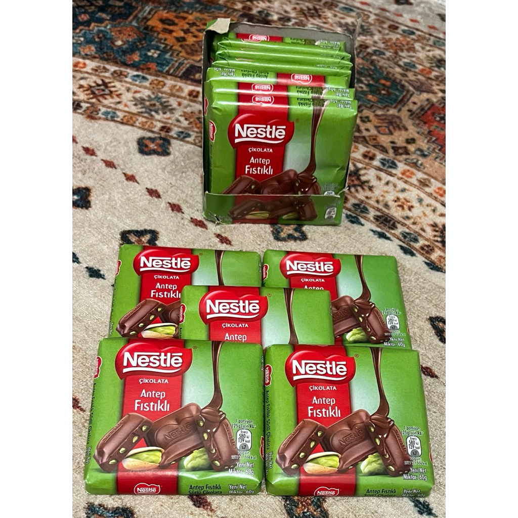 

cokelat nestle Pistachio asli Turki