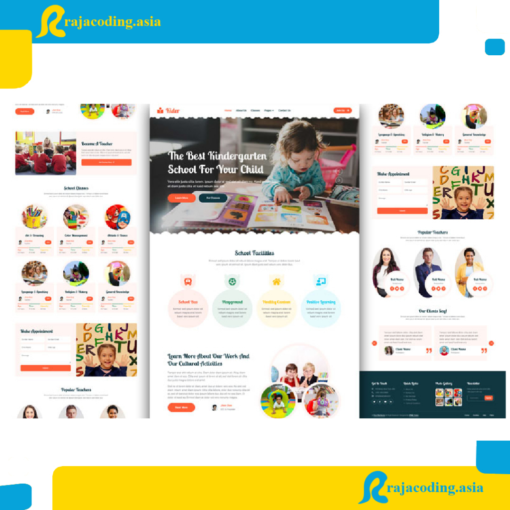 Source Code Website Pendidikan Sekolah Sekolah [RCA0017]