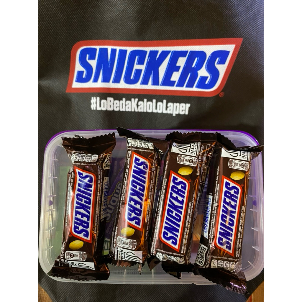 

LAST STOCK OPEN JASTIP SNICKERS PRJ 35gr ISI 4PCS + 1 BOX SUGUS 24btg & DOUBLEMINT 3PCS