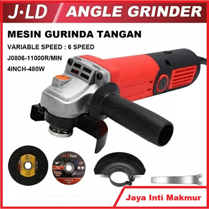 JLD Mesin Gerinda Listrik JLD J0806 Variable Speed Angle