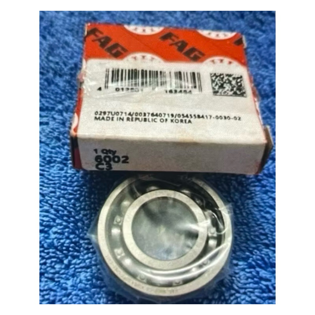 Bearing 6002 / 6002 C3 FAG (minimal pembelian 10pc)
