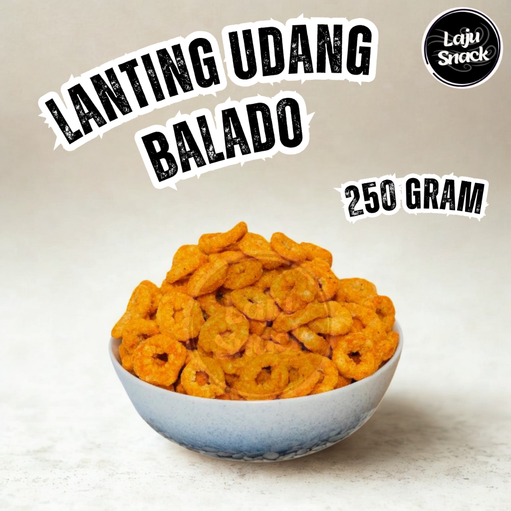 

250gram Lanting Udang Balado