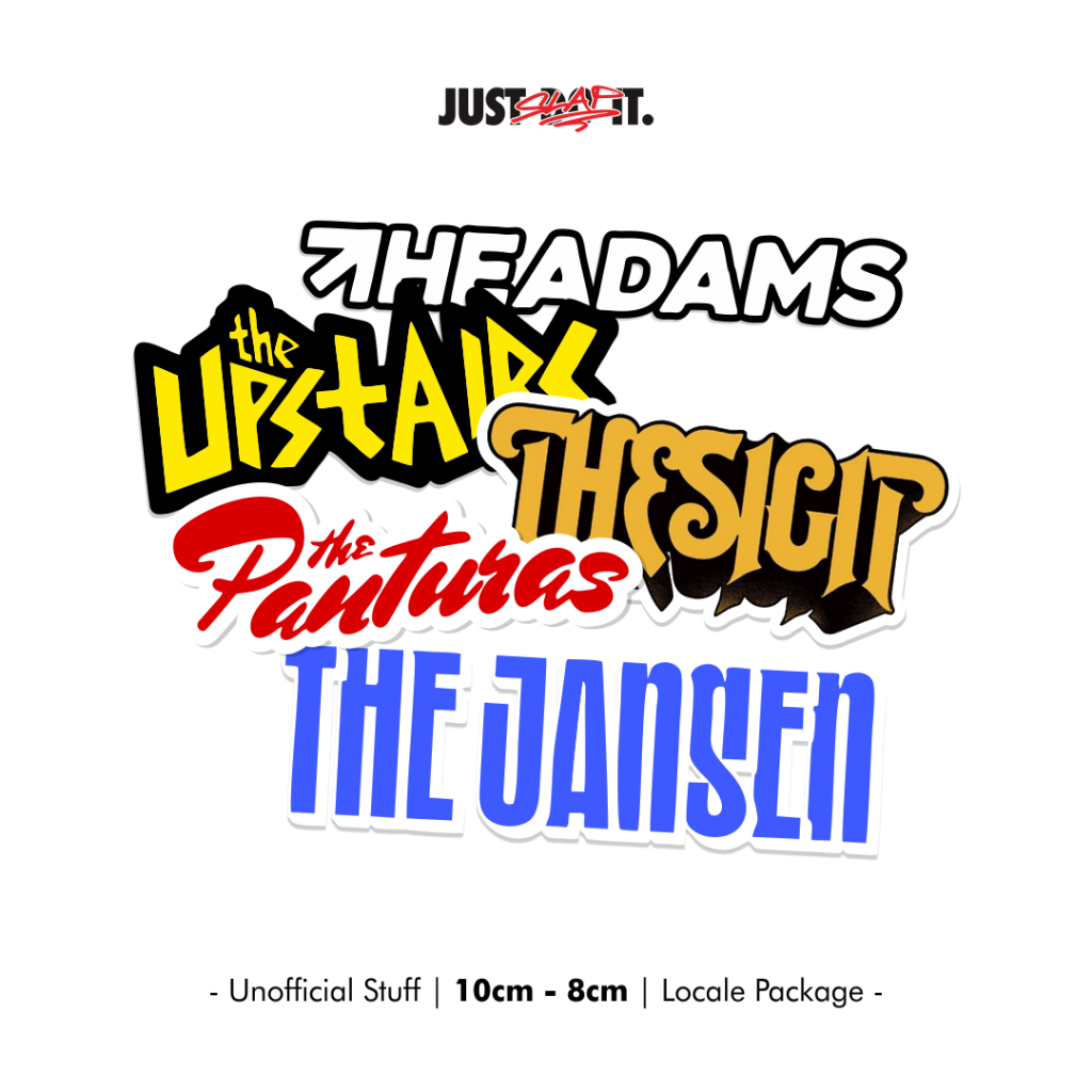 

Sticker Local Band Bootleg Vol 1 - Vinyl Anti Air | Stiker Band Lokal Aesthetic Laptop HP Motor