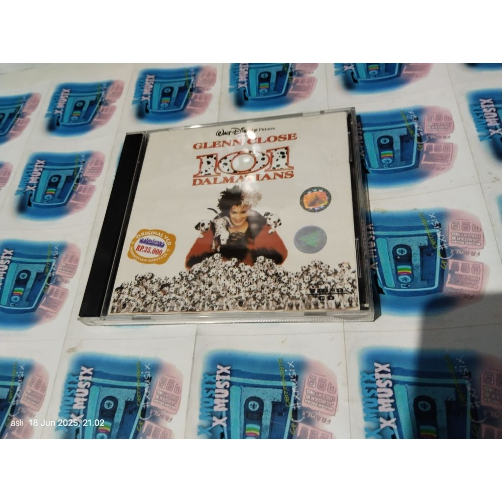 vcd original 101 dalmatians walt disney