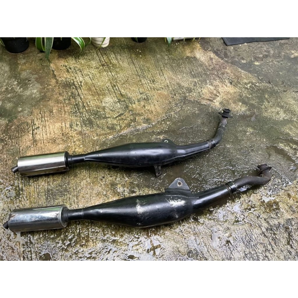 Knalpot Kenalpot Motor Yamaha FizR Fiz Force1 Poswan Original