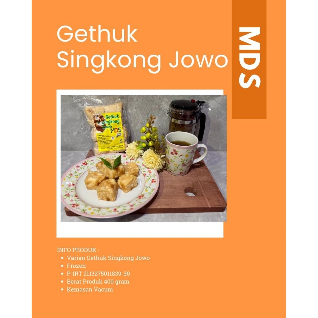 

Gethuk Singkong Jowo/Krispy/Susu Frozen MDS