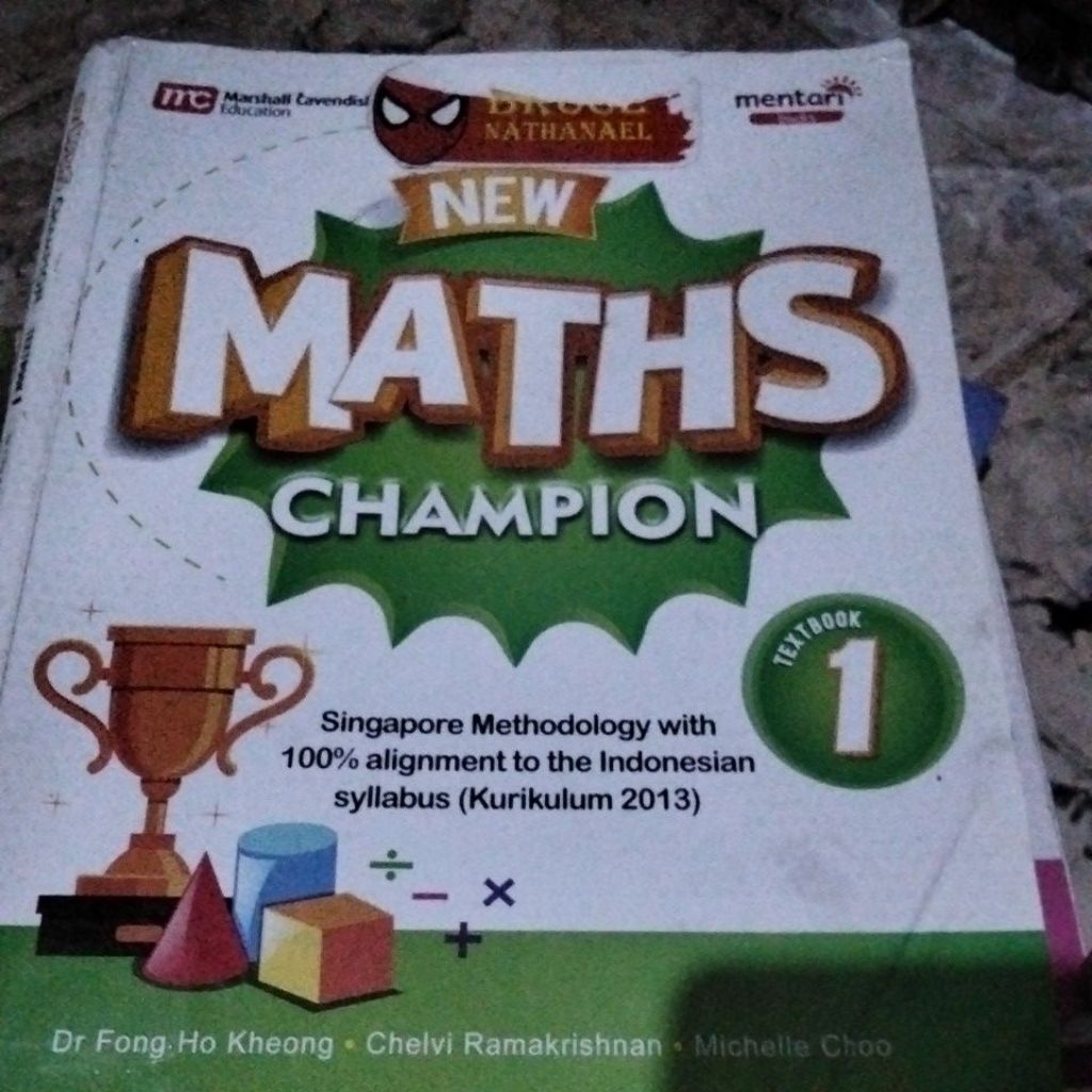 Buku new maths champion 1 SD Marshall