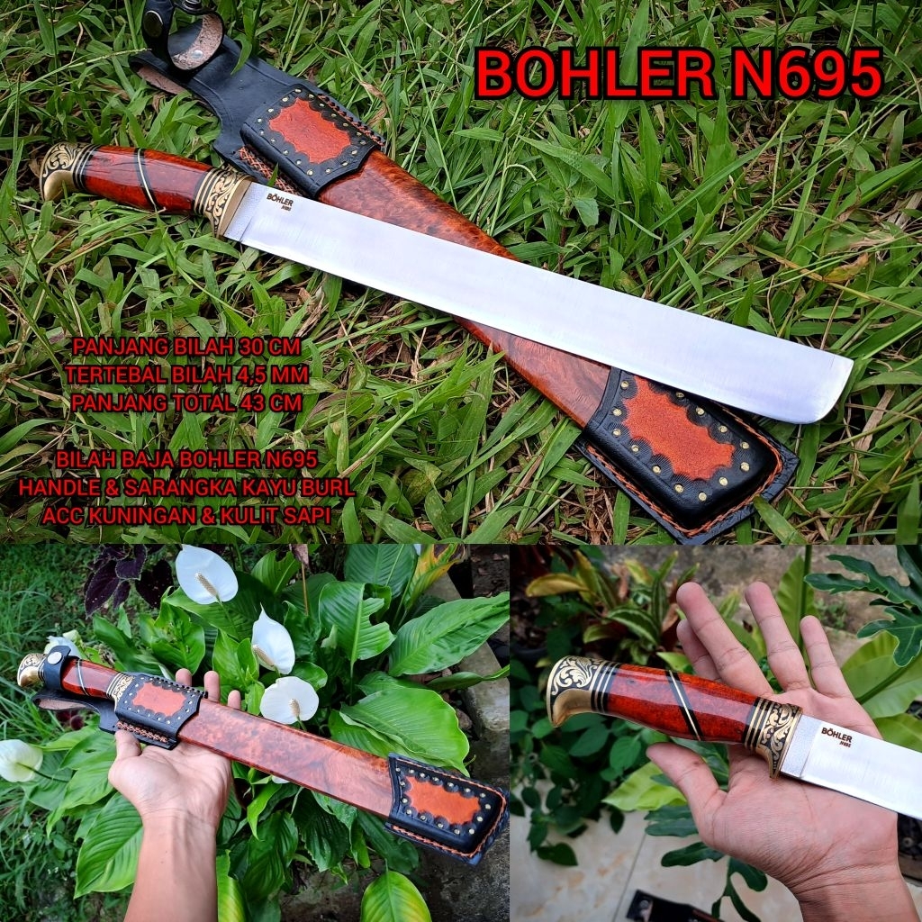 Pisau Bohler N695 / B3DOG G0LOK Bohler N695