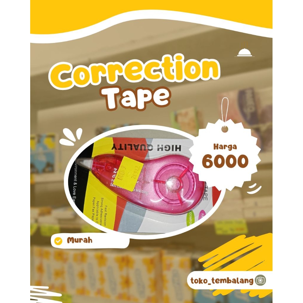 

Correction Tape